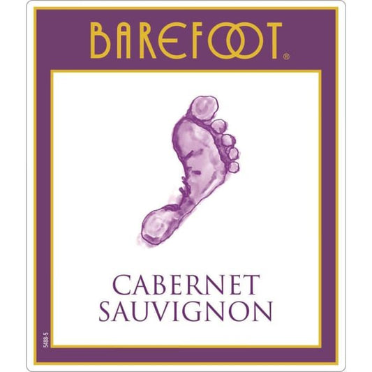 Barefoot Cabernet Sauvignon 750ml - Amsterwine - Wine - Barefoot