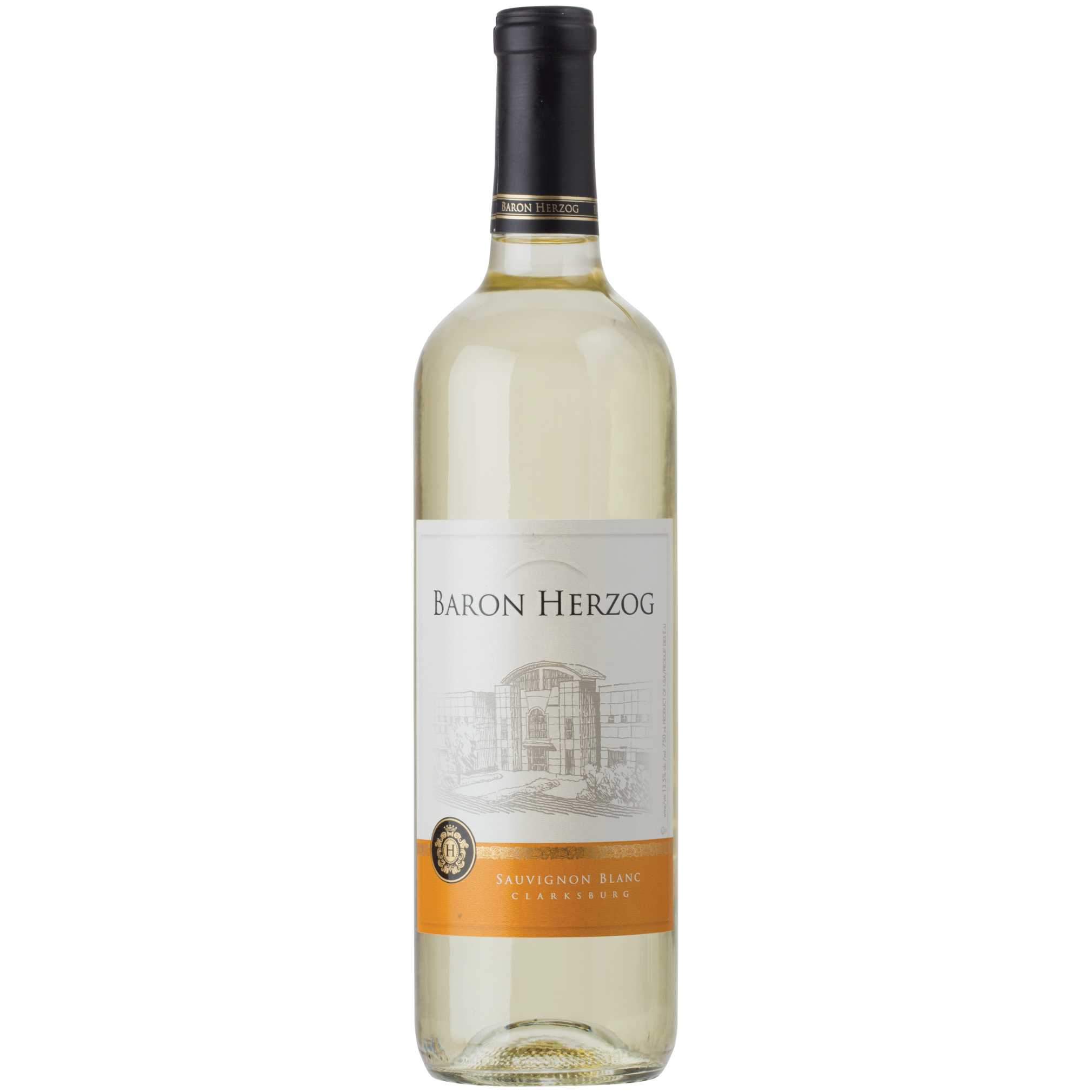 Baron Herzog Sauvignon Blanc California 750ml - Amsterwine - Wine - Baron Herzog
