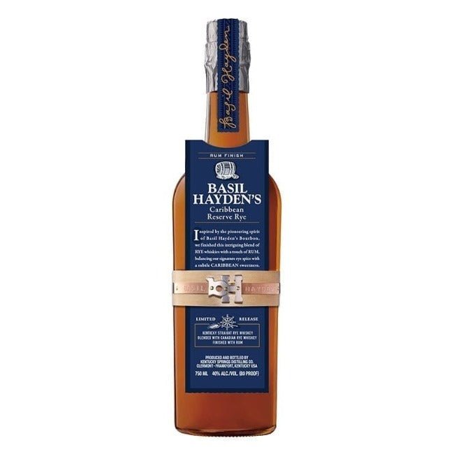 Basil Hayden Caribbean RSV Rye 750ml - Amsterwine - Spirits - Basil Hayden