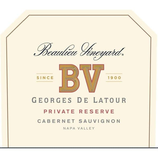 Beaulieu Vineyard Georges De Latour Private Reserve Cabernet 750ml - Amsterwine - Beaulieu Vineyard
