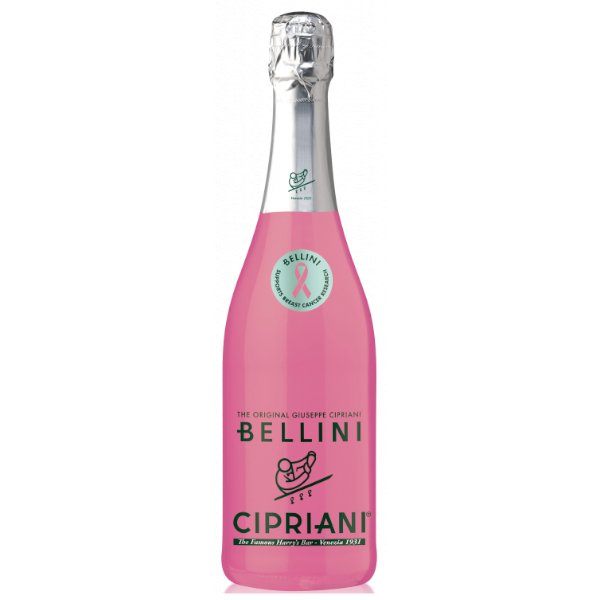 Bellini Cipriani Cancer Awareness Limited Edition White 750ml - Amsterwine - Wine - Bellini