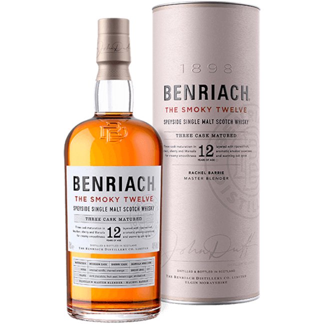 BenRiach The Smoky 12 Year 750ml - Amsterwine - Spirits - BenRiach