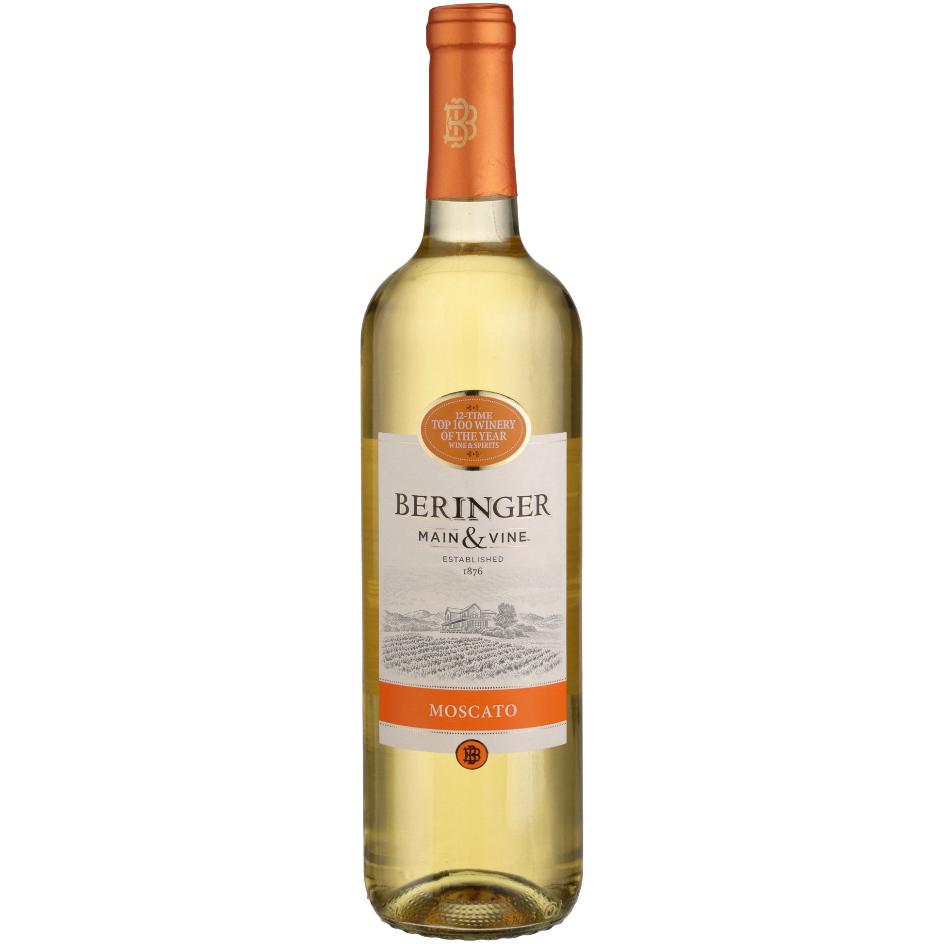 Beringer Moscato 750ml - Amsterwine - Wine - Beringer Vineyards