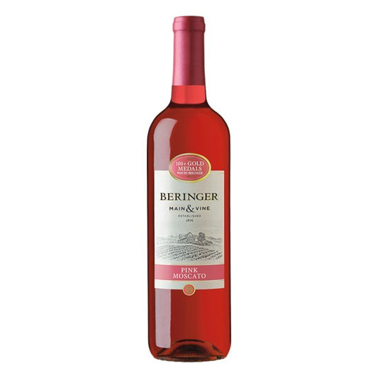 Beringer Pink Moscato 750ml - Amsterwine - Wine - Beringer Vineyards