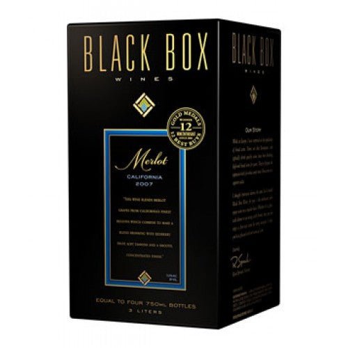 Black Box Merlot 3L - Amsterwine - Wine - Black Box