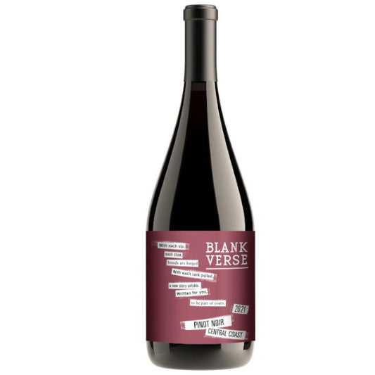 Blank Verse Pinot Noir 750ML - Amsterwine - Wine - Blank Verse