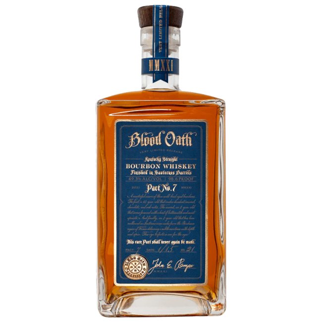 Blood Oath Bourbon Whiskey LTD Pack No. 7 750ml - Amsterwine - Spirits - Blood Oath