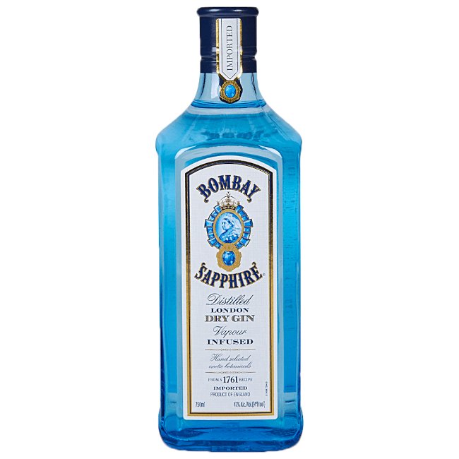Bombay Gin Sapphire 750ml - Amsterwine - Spirits - Bombay Sapphire Distillery