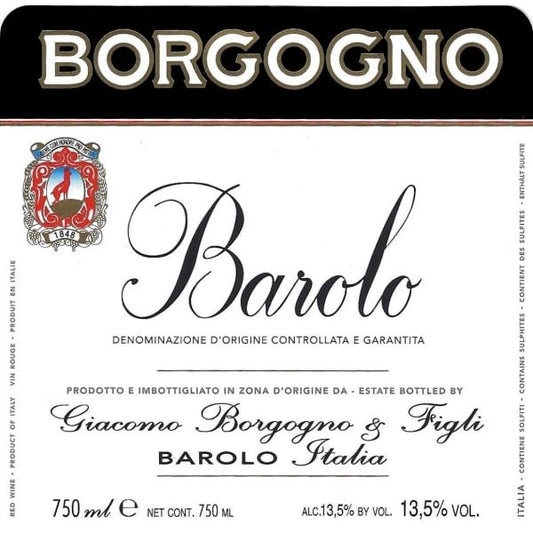 Borgogno Barolo 750ml - Amsterwine - Wine - Borgogno