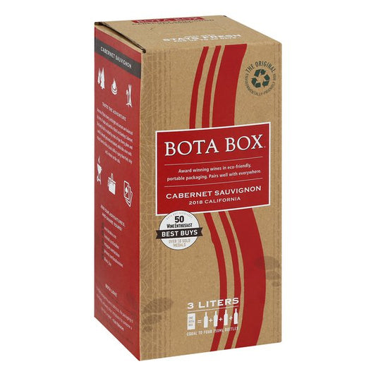 Bota Box Cabernet Sauvignon 3L - Amsterwine - Wine - Bota Box