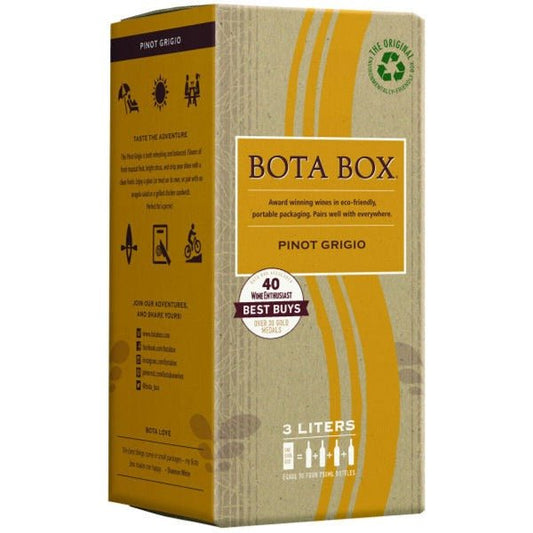 Bota Box Pinot Grigio 3L - Amsterwine - Wine - Bota Box
