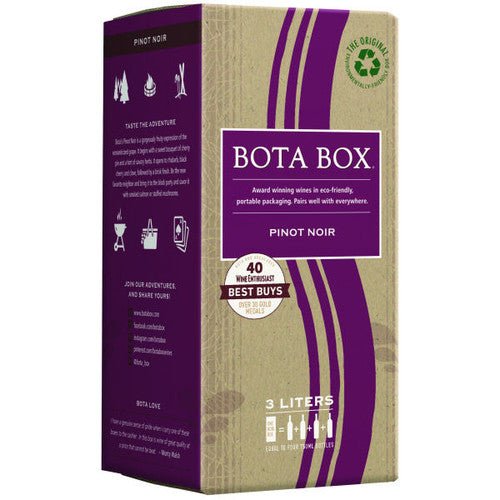 Bota Box Pinot Noir California 3L - Amsterwine - Wine - Bota Box