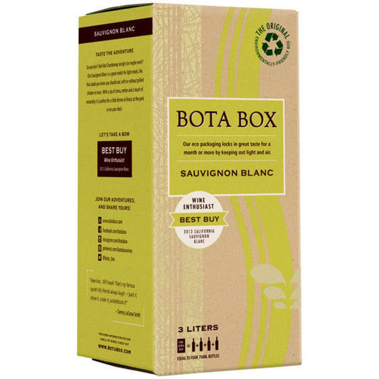 Bota Box Sauvignon Blanc 3L - Amsterwine - Wine - Bota Box
