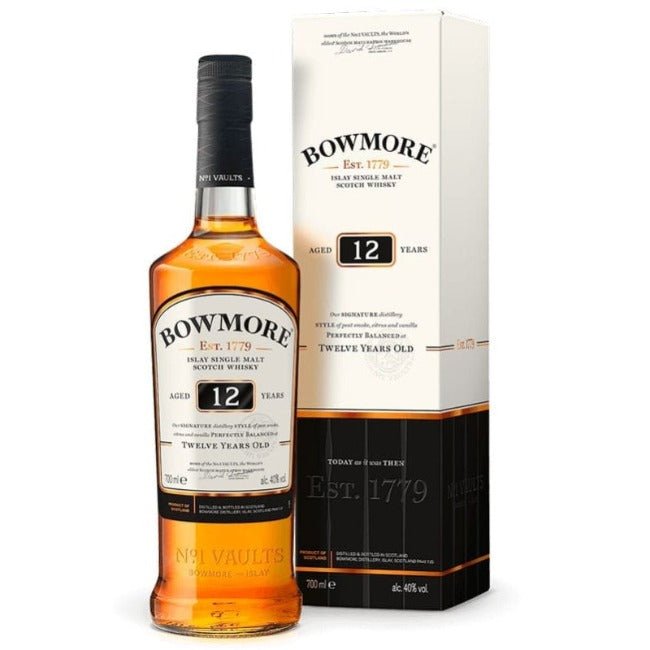 Bowmore Single Malt 12 Year 750ml - Amsterwine - Spirits - Bowmore