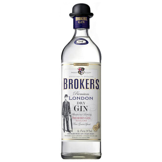 Broker's Gin London Dry 1L - Amsterwine - Spirits - Broker's