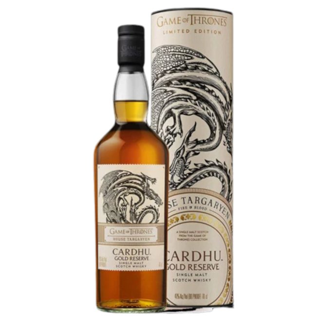 Cardhu Gold Reserve Game of Thrones 750ml - Amsterwine - Spirits - Cardhu