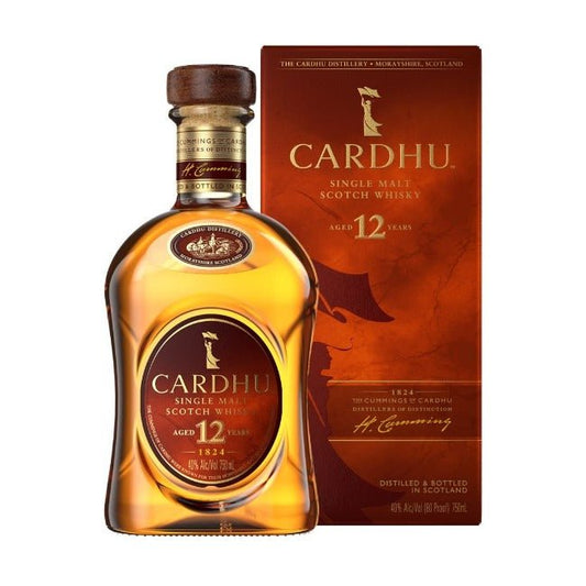 Cardhu Scotch Single Matl 12 Year 750ml - Amsterwine - Spirits - Cardhu
