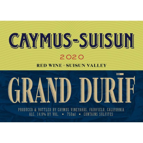 Caymus Suisun Grand Durif 750ml - Amsterwine - Wine - Caymus Vineyards