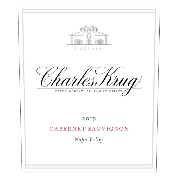 Charles Krug Cabernet Napa Valley 750ml - Amsterwine - Wine - Charles Krug