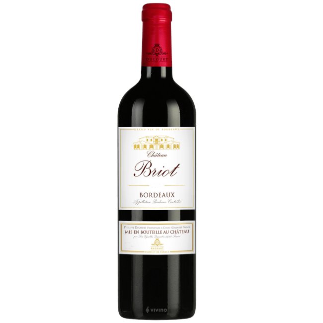 Chateau Briot Bordeaux 750ml - Amsterwine - Wine - Chateau Briot