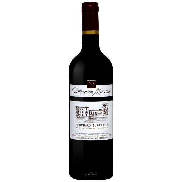 Chateau de Macard Bordeaux Superieur 750ml - Amsterwine - Wine - Chateau de Macard