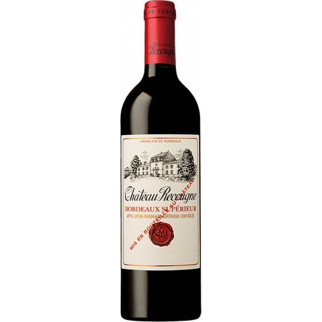 Chateau Recougne Bordeaux Superieur 750ml - Amsterwine - Wine - Chateau Recougne