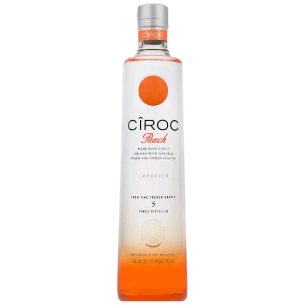 Ciroc Vodka Peach 750ml - Amsterwine - Spirits - Ciroc