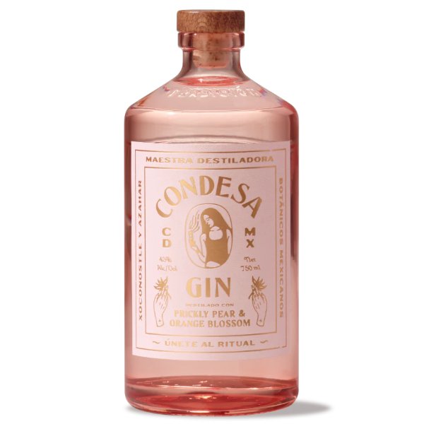 Condesa Prickly Pear & Orange Blossom Gin 750ml - Amsterwine - Spirits - Condesa