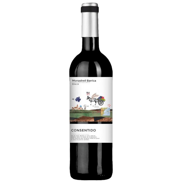 Consentido Monastrell Barrica Red 750ml - Amsterwine - Wine - Consentido