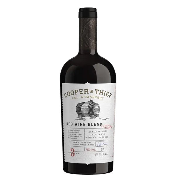 Cooper & Thief Red Bourbon Aged 750ml - Amsterwine - Wine - Cooper & Thief