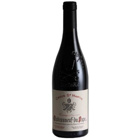 Crous St Martin Chateauneuf-du-Pape 750ml - Amsterwine - Wine - Crous
