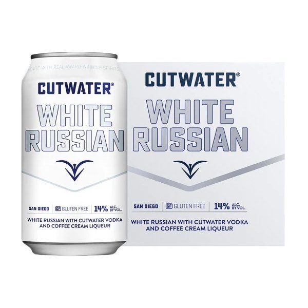 Cutwater White Russian 355ml x 4 4 Cans - Amsterwine - Spirits - Cutwater