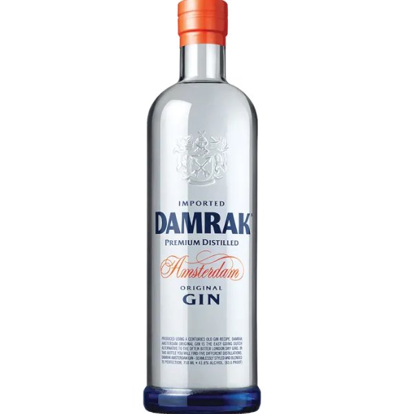Damrak Gin 750ml - Amsterwine - Spirits - Damrak