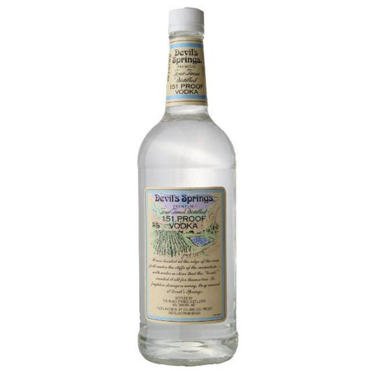 Devil's Springs Premium Vodka 151proof 1L - Amsterwine - Devil's Springs