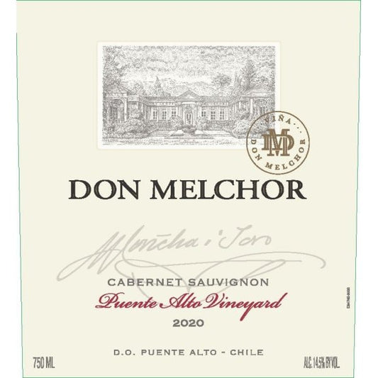 Don Melchor Cabernet Sauvignon 750ml - Amsterwine - Wine - Don Melchor