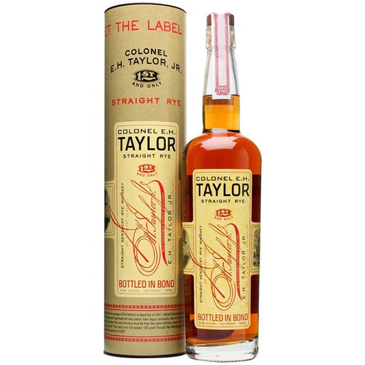 EH Taylor Jr. Straight Rye 100pf 750ml - Amsterwine - Spirits - E.H. Taylor Jr.