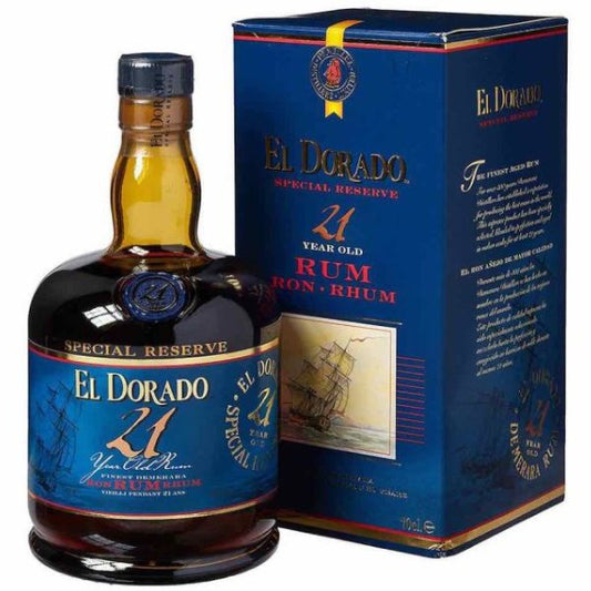 El Dorado Rum 21yrs 750ml - Amsterwine - Spirits - El Dorado