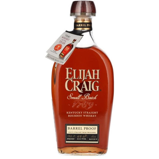 Elijah Craig Bourbon 12year 122.2 Barrrel Proof 750ml - Amsterwine - Spirits - Elijah Craig