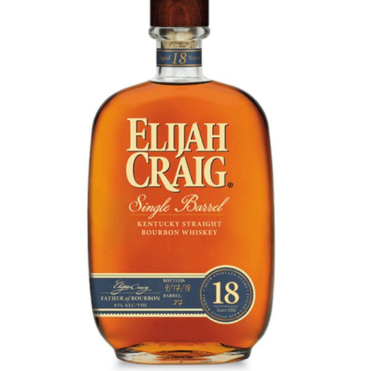 Elijah Craig Single Barrel 18 Year 750ml - Amsterwine - Spirits - Elijah Craig