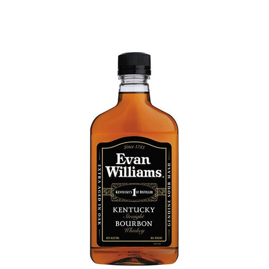 Evan Williams Bourbon Black Label 375ml - Amsterwine - Spirits - Evan Williams