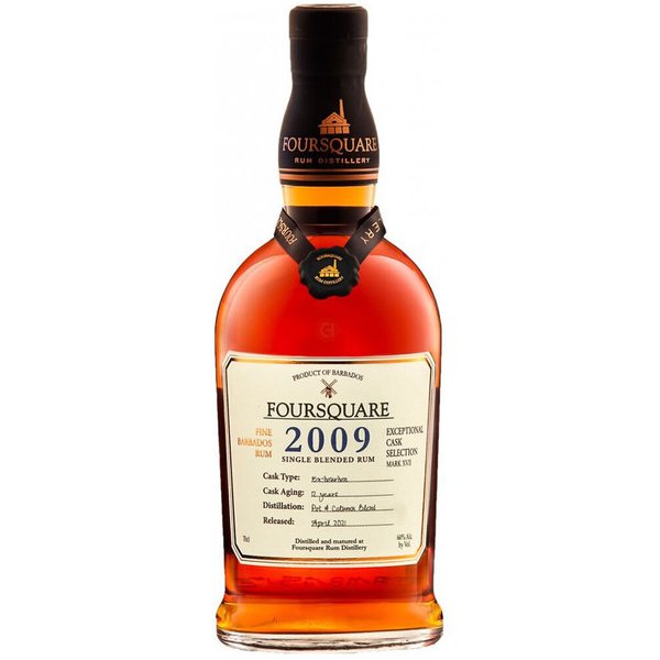 Foursquare Single Blended Rum  2009 12yrs 750ml