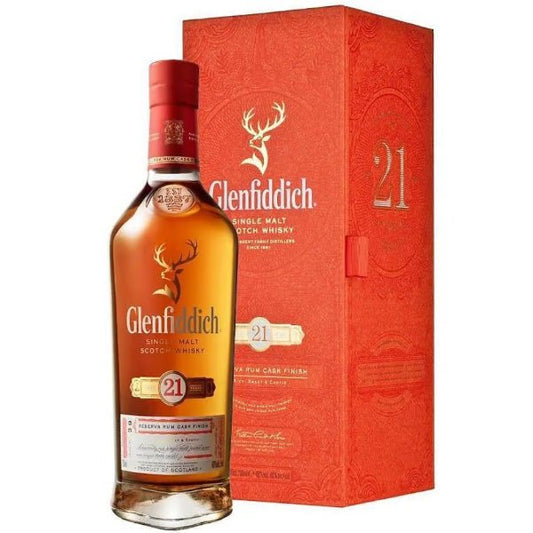 Glenfiddich Gran Reserva 21 Year 750ml - Amsterwine - Spirits - Glenfiddich