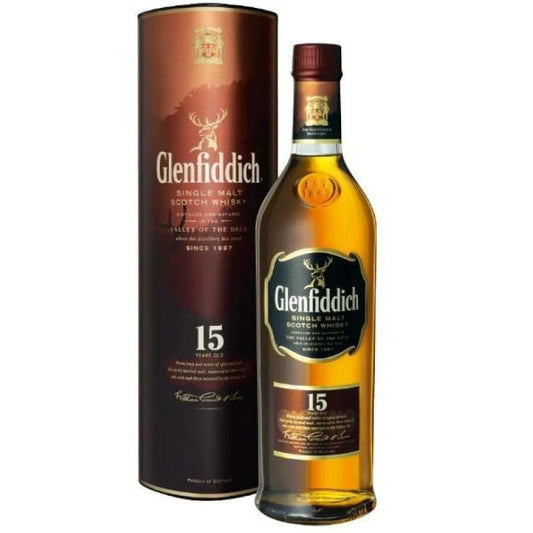 Glenfiddich Single Malt 15 Year 750ml - Amsterwine - Spirits - Glenfiddich