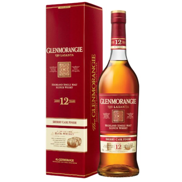 Glenmorangie 12 Year Lasanta Highland Single Malt Scotch 750ml - Amsterwine - Spirits - Glenmorangie