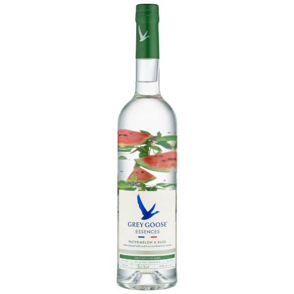 GREY GOOSE Essences Watermelon & Basil Vodka 1L - Amsterwine - Spirits - Grey Goose