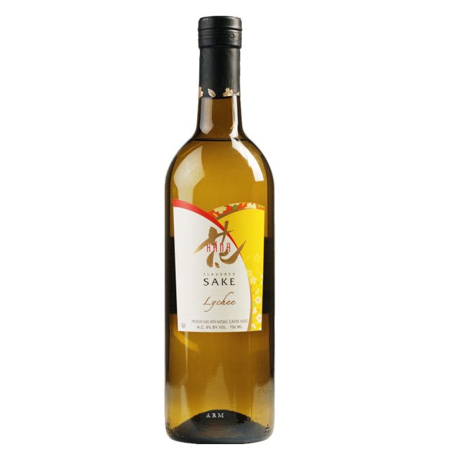 Hana Sake, Lychee Flavored Sake 750ml - Amsterwine - Sake & Soju - Hana Sake