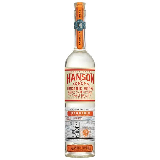 Hanson of Sonoma Vodka Mandarin 750ml - Amsterwine - Spirits - Hanson of Sonoma