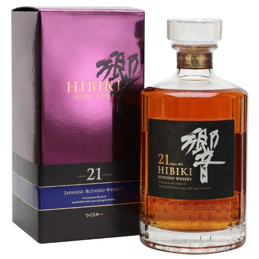 Hibiki Whisky 21 Year 750ml - Amsterwine - Spirits - Suntory