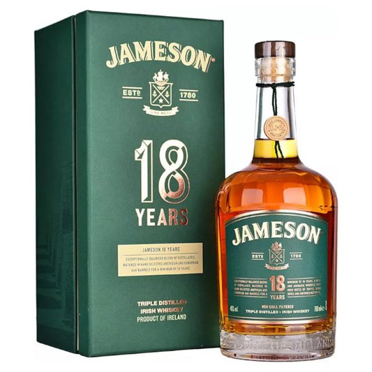 Jameson Irish 18 Years 750ml - Amsterwine - Spirits - Jameson