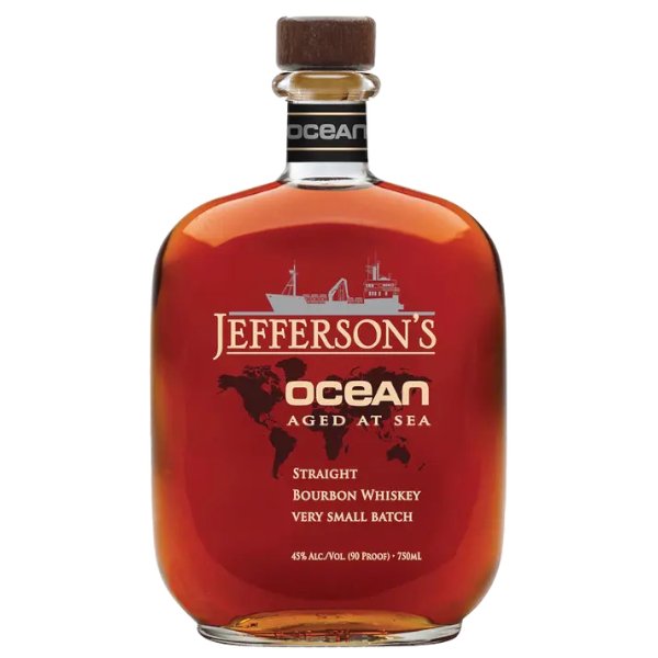 Jefferson's Bourbon Ocean Aged Sea 750ml - Amsterwine - Spirits - Jefferson's